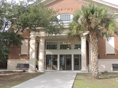 Bay St Louis Community Hall Main Entrance